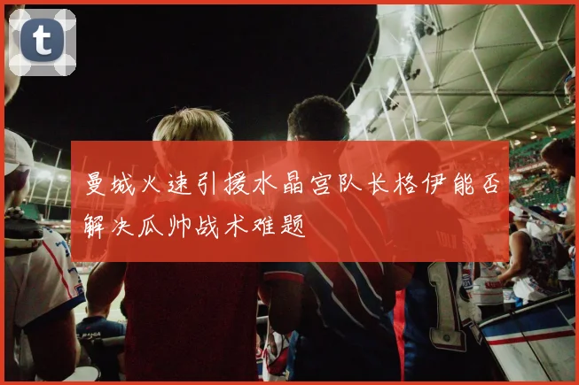 曼城火速引援水晶宫队长格伊能否解决瓜帅战术难题